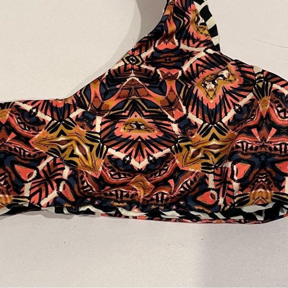 Billabong Sun Tribe reversible bikini top multicolor/ black white fits medium - Picture 5 of 7